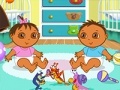 Παιχνίδι Dora Playtime With The Twins