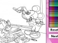 Παιχνίδι Mickey School Blackboard Online Coloring Game