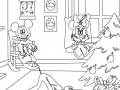 Παιχνίδι Mickey and Minnie Online Coloring Game