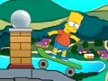 Παιχνίδι Bart Boarding 2
