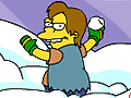 Παιχνίδι Simpsons Snowball Fight