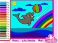 Παιχνίδι Cute Dolphin Coloring