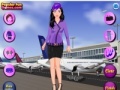 Παιχνίδι Dress up flight attendant