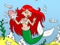 Παιχνίδι Mermaid Aquarium Coloring Game