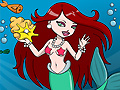 Παιχνίδι Mermaid Aquarium Coloring