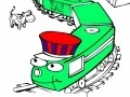 Παιχνίδι Train coloring book 2