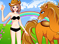 Παιχνίδι Cool Girl And Horse