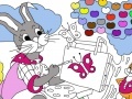 Παιχνίδι Coloring rabbits