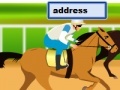 Παιχνίδι Horse racing typing