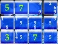 Παιχνίδι Sudoku on the background of the reef