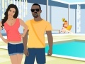 Παιχνίδι Kanye West and Kim Kardashian Kissing