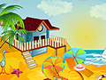 Παιχνίδι Beach House Decoration