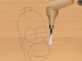 Παιχνίδι Wood carving Simpson