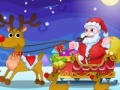 Παιχνίδι Happy Santa Claus and Reindeer
