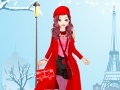 Παιχνίδι Winter in Paris Dress Up