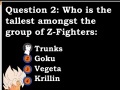 Παιχνίδι Dragonball Z: Trivia