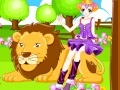 Παιχνίδι Princess With Lion