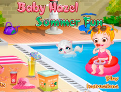 Hazel μωρό Summer Fun.
