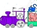 Παιχνίδι Animal Train Coloring