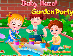 Μωρό Hazel. Κήπος κόμμα