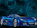 Παιχνίδι Blue Demon Car