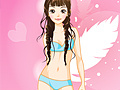 Παιχνίδι Pink Feather Dress Up
