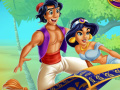 Παιχνίδι Jasmine and Aladdin Kissing