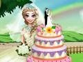 Παιχνίδι Elsa's Wedding Cake Cooking