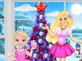 Παιχνίδι Princess Barbie and Baby Barbie Christmas Fun