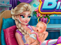 Παιχνίδι Frozen Elsa Birth Caring