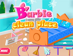 Barbie καθαρό χώρο .