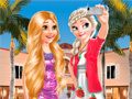 Παιχνίδι Frozen And Rapunzel Fashion Selfie