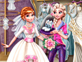 Παιχνίδι Elsa Preparing Anna's Wedding