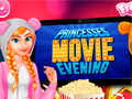 Παιχνίδι Princesses Movie Evening