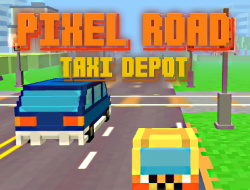 Pixel Road Taxi Depot null .