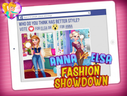 Άννα εναντίον Elsa Fashion Showdown 
