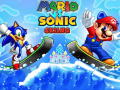 Παιχνίδι Mario vs Sonic Skiing