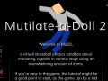 Παιχνίδι Mutilate a doll 2: Ragdoll