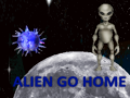 Παιχνίδι Alien go home