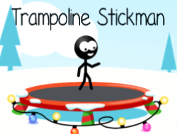 Τραμπολίνο Stickman .