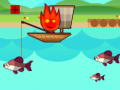 Παιχνίδι FireBoy And WaterGirl Go Fishing
