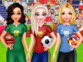 Παιχνίδι BFF Princess Vote For Football 2018