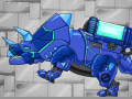 Παιχνίδι Combine! Dino Robot Tyrano Red + Tricera Blue