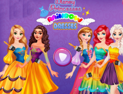 Disney Princesses Rainbow Φορέματα 