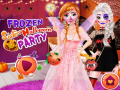 Παιχνίδι Frozen Sisters Halloween Party