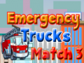 Παιχνίδι Emergency Trucks Match 3