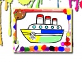 Παιχνίδι Boats Coloring Book