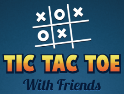 Tic Tac toe με φίλους .