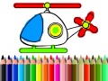 Παιχνίδι Back To School Helicopter Coloring