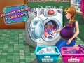 Παιχνίδι Pregnant Princess Laundry Day